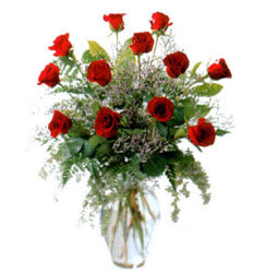 Vazo içerisinde 11 kirmizi gül  Polatlı çiçek siparişi vermek 